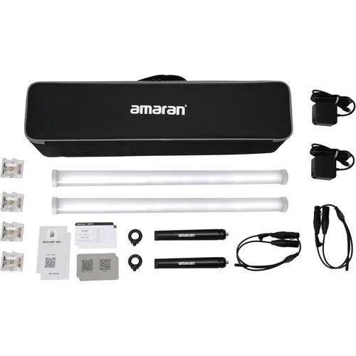 Aputure amaran PT2c RGB LED Pixel Tube Light (2′, 2-Light Production Kit) 3