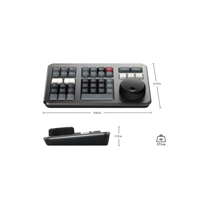 Bàn phím Davinci Resolve Speed Editor (DV/RES/BBPNLMLEKA) 3