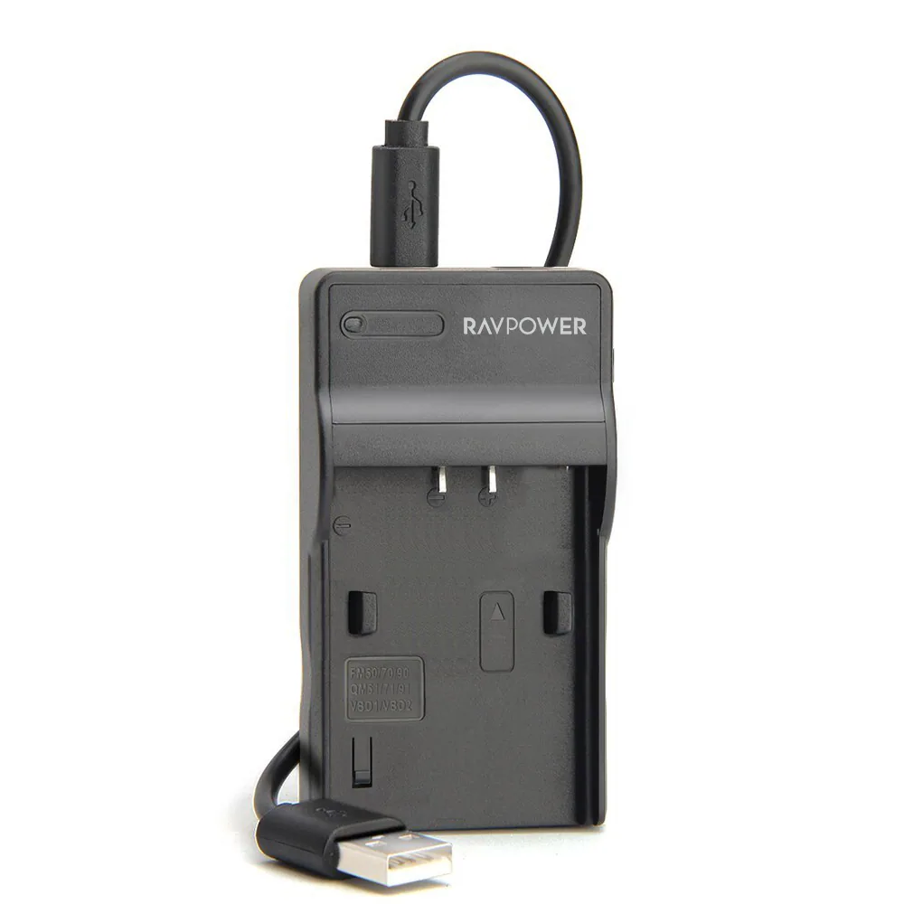 Bộ pin sạc máy ảnh Sony NP-FV100A Ravpower RP-OBCF001 2