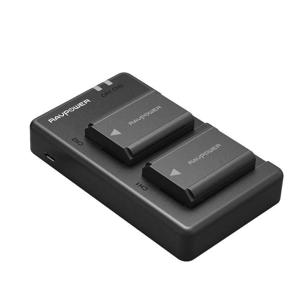 Bộ 2 Pin + Hub sạc Ravpower Sony NP FW50