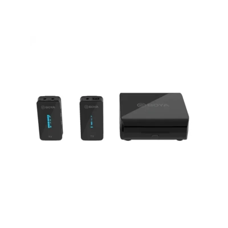 BOYA BY-XM6-K1 – Mic thu âm không dây 2.4GHz nhỏ gọn