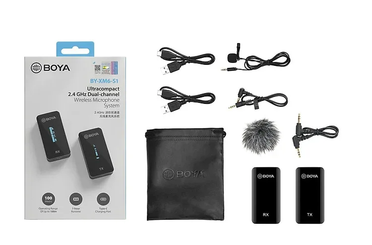 BY-XM6 K4 – Micro thu âm không dây dành cho Androi 7