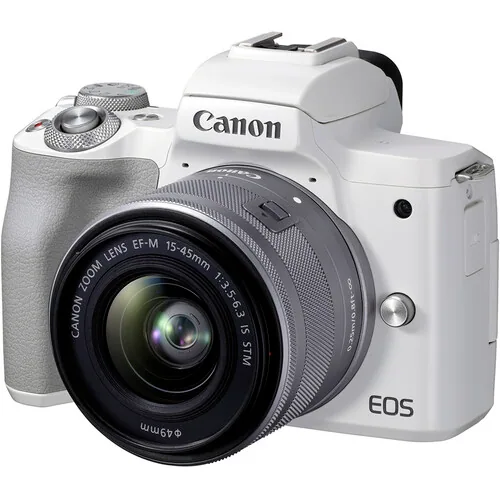 Máy ảnh Canon EOS M50 Mark II kèm lens 15-45mm (Màu Trắng) 2