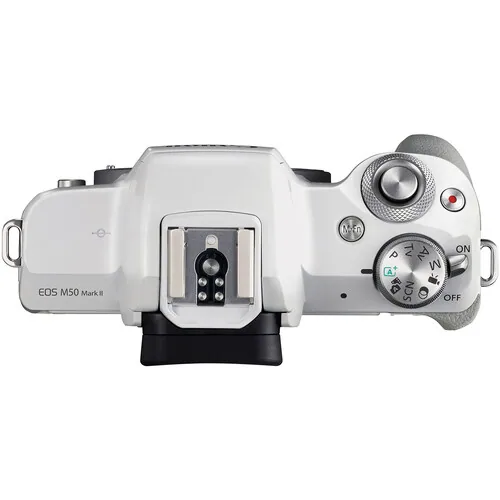 Máy ảnh Canon EOS M50 Mark II kèm lens 15-45mm (Màu Trắng) 6