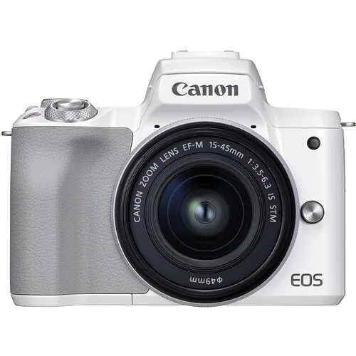 Máy ảnh Canon EOS M50 Mark II kèm lens 15-45mm (Màu Trắng) 7