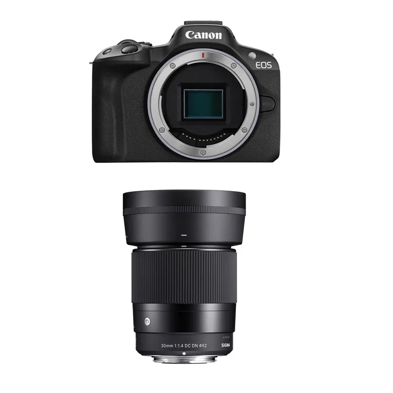 Canon EOS R50 + Sigma 30mm f/1.4 DC DN (Canon RF)