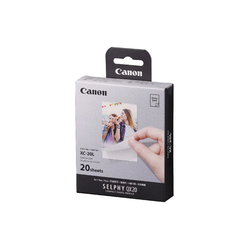 Canon XC-20L (giấy mực máy QX20 : 1 mực 1 xấp giấy)