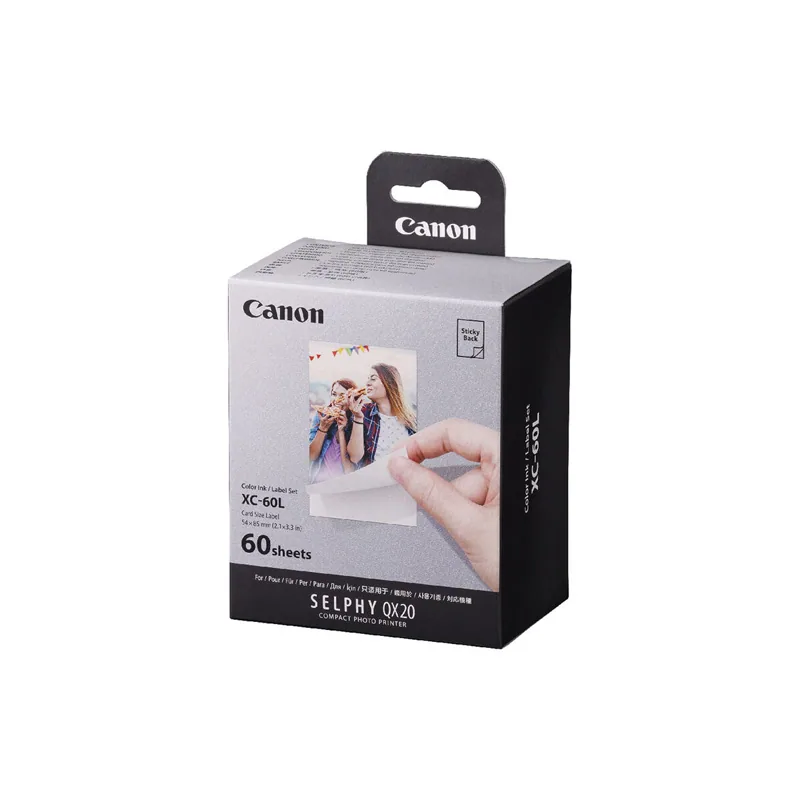 Canon XC-60L (giấy mực máy QX20 : 3 mực 3 xấp giấy)
