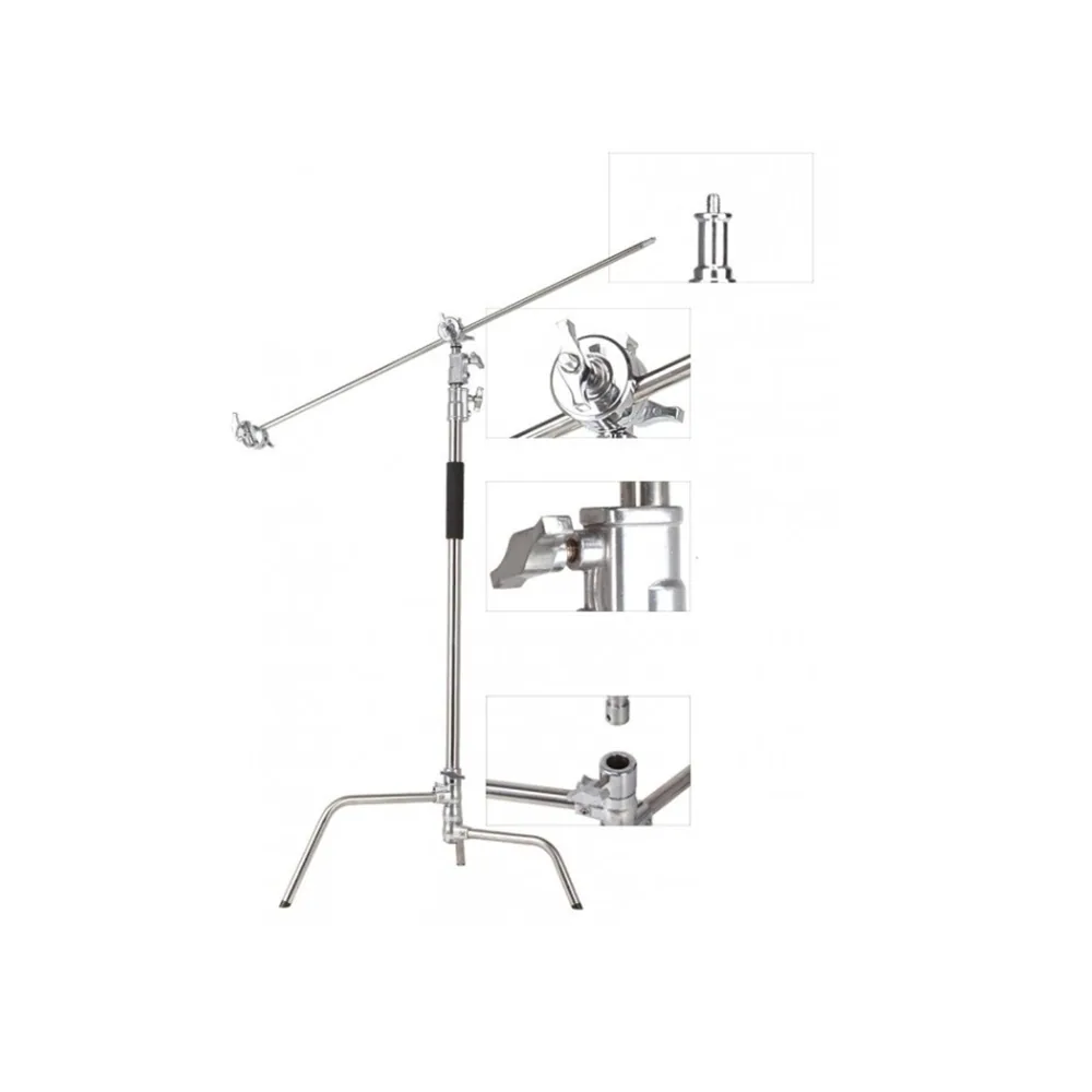 Chân Đèn Inox CK1 Pro + Boom Ngang