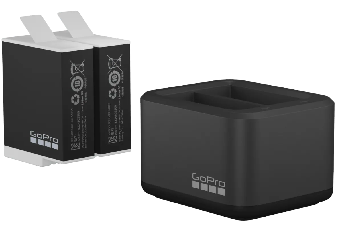 Charger + Enduro Batteries Gopro 9/10 4