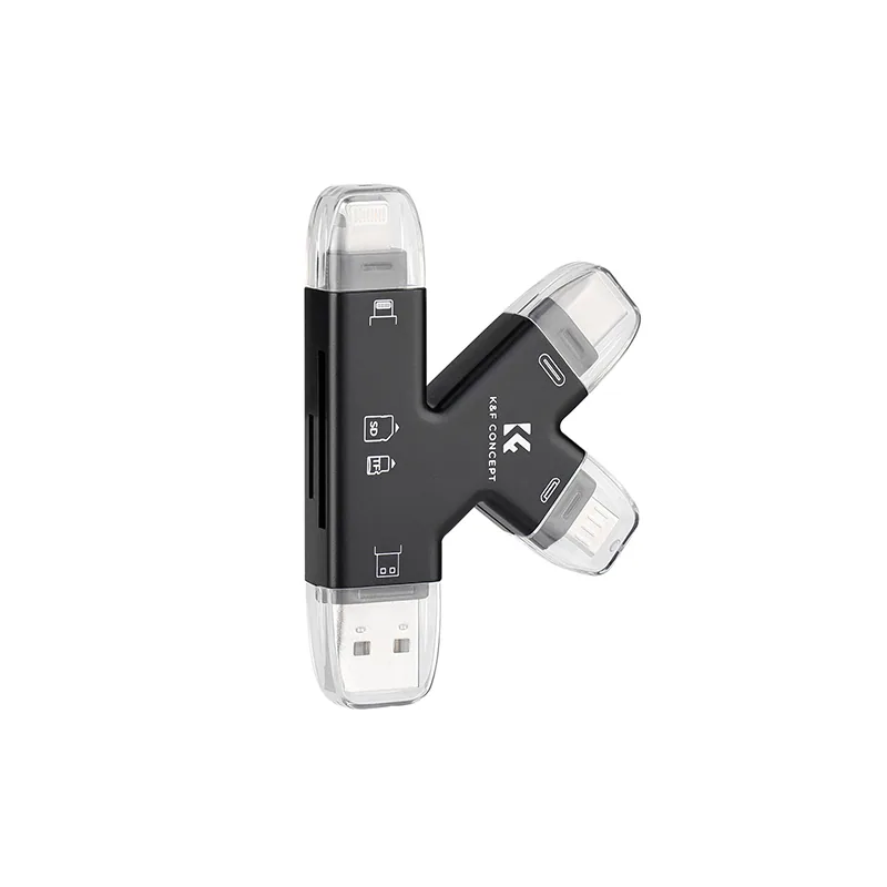 Đầu Đọc Thẻ K&F Concept 4 Trong 1 2