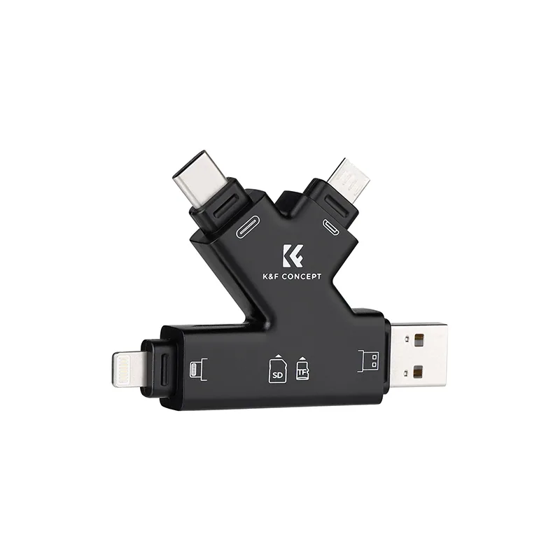 Đầu Đọc Thẻ K&F Concept 4 Trong 1 4