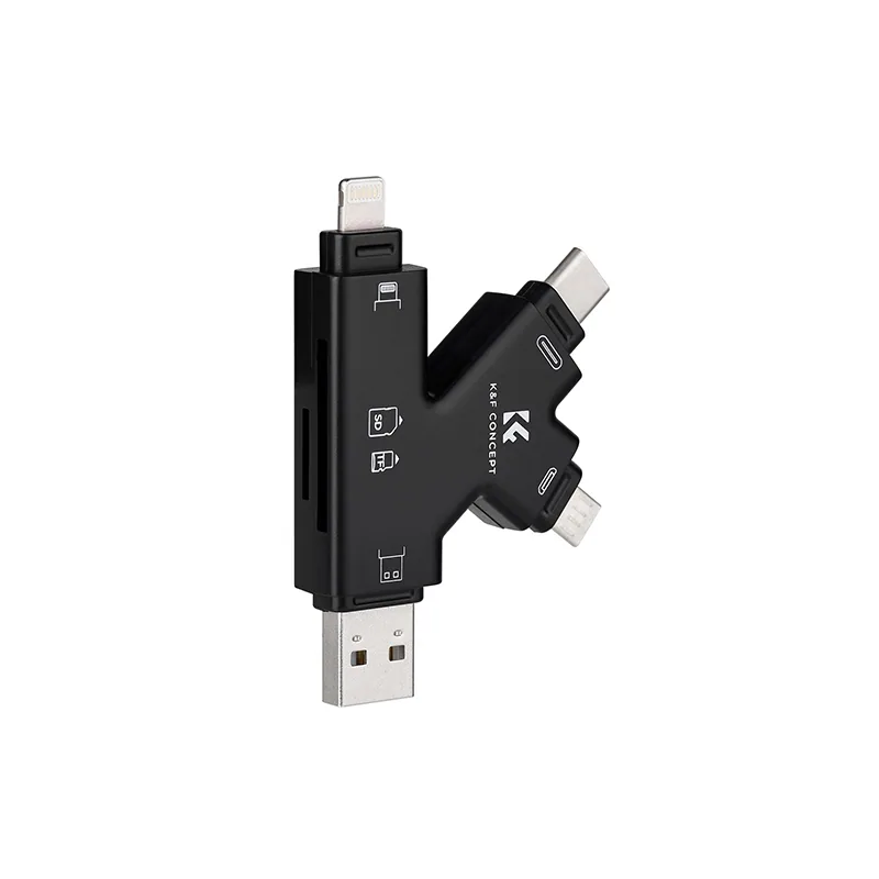 Đầu Đọc Thẻ K&F Concept 4 Trong 1 5