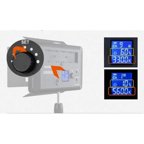 Đèn Led Godox 500C 5