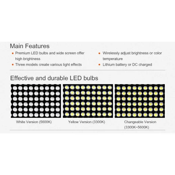 Đèn Led Godox 500C 7