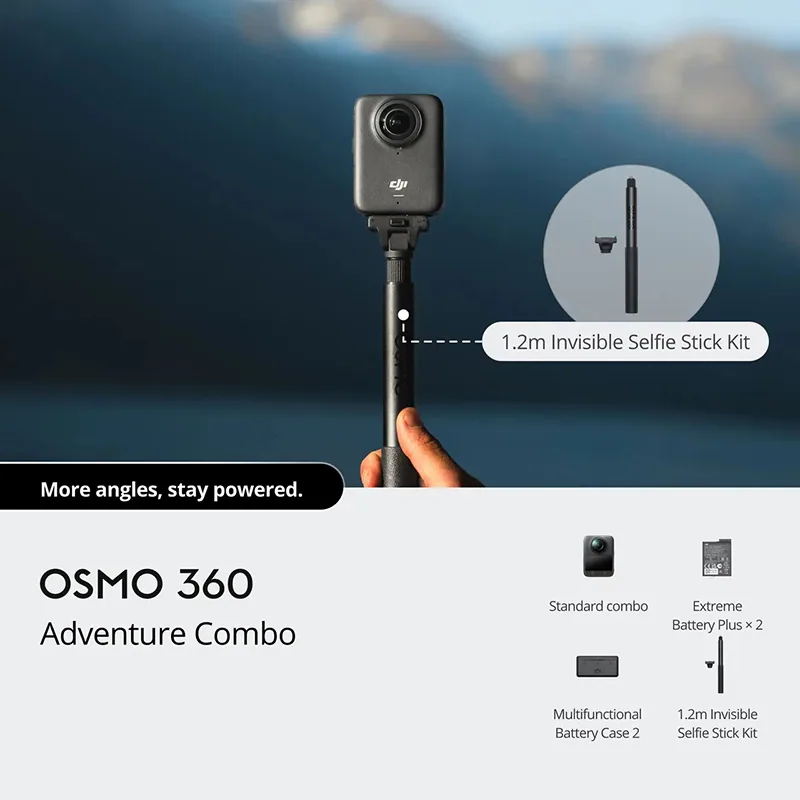 DJI Osmo 360 (Adventure Combo) 2