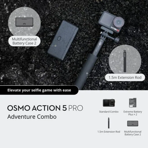 DJI Osmo Action 5 Pro Adventure Combo 2