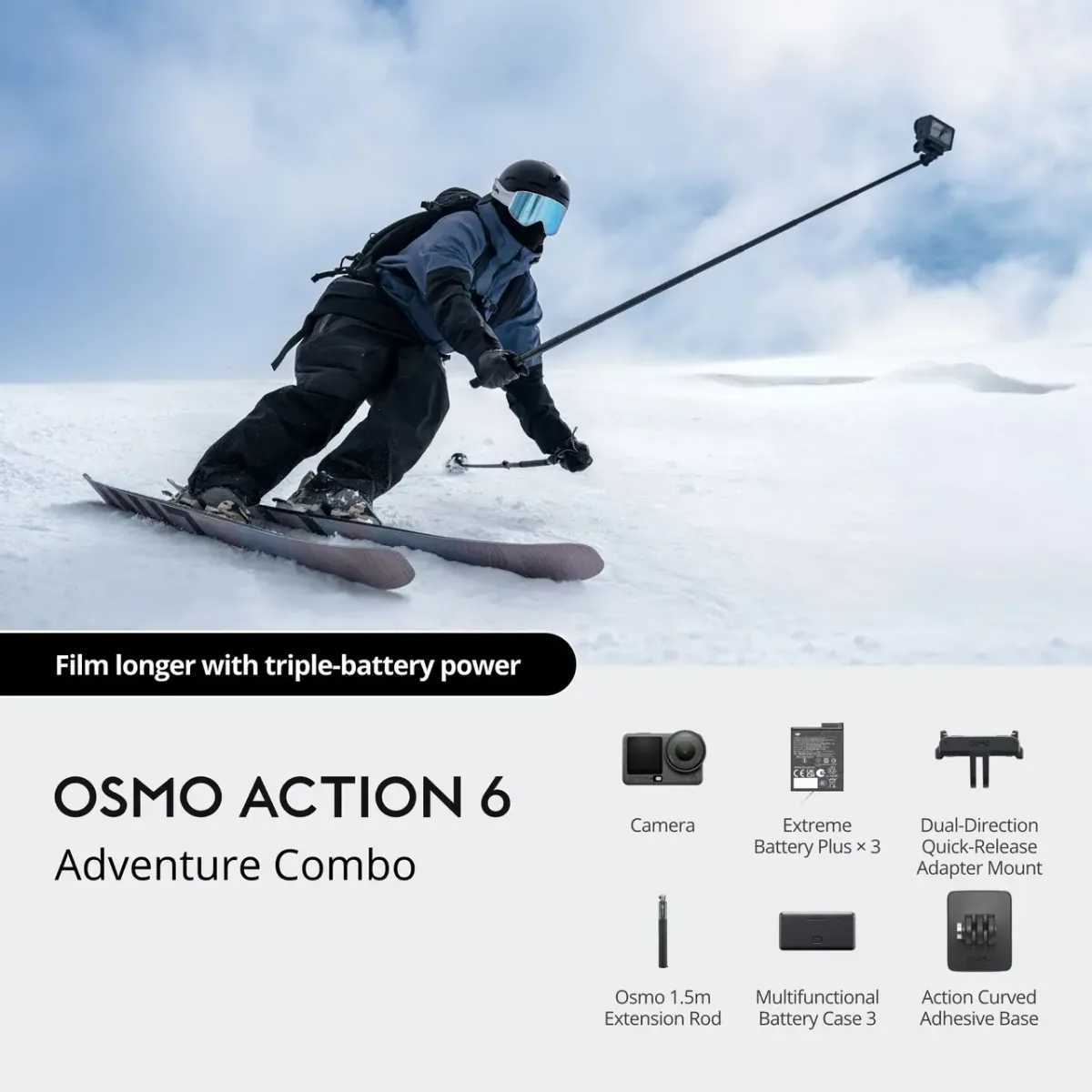 DJI Osmo Action 6 (Adventure Combo) 2