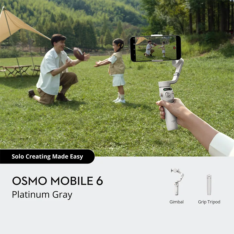 DJI Osmo Mobile 6 (Platinum Gray) 8