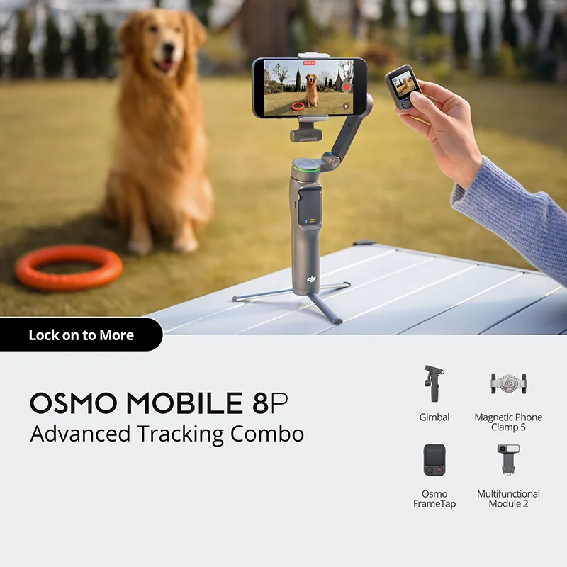 DJI Osmo Mobile 8P AdvancedTracking Combo 2