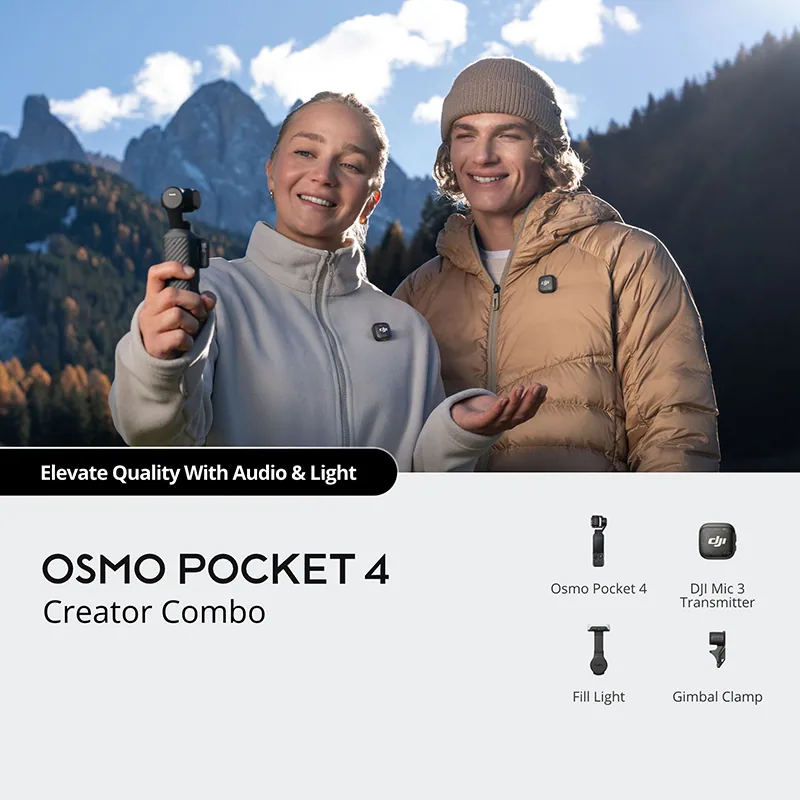 DJI Osmo Pocket 4 (Creator Combo) 2