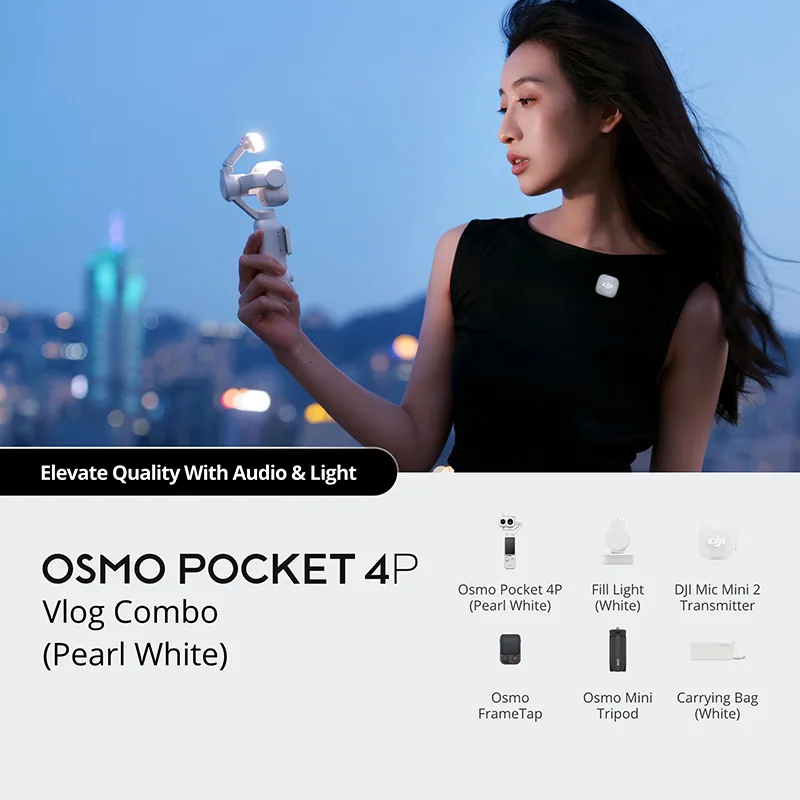 DJI Osmo Pocket 4P (Vlog Combo) 4
