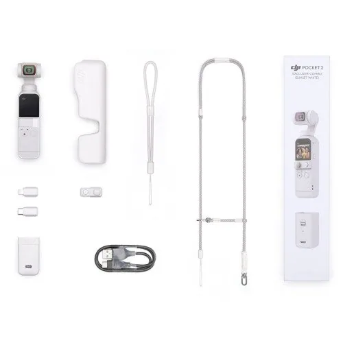 DJI Pocket 2 Exclusive Combo Sunset White 8