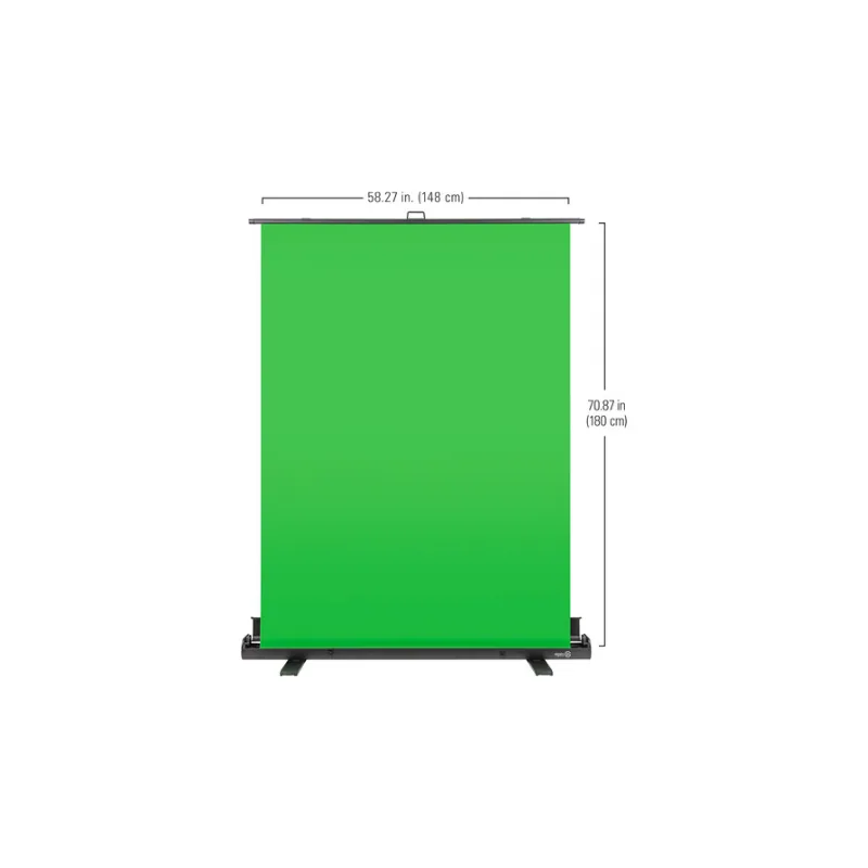 Elgato Retractable Green Screen (Chroma Green, 5 x 6′) 6