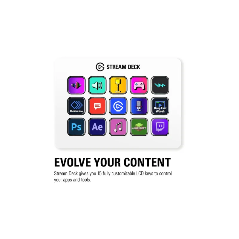 Elgato Stream Deck MK2 (White) 7