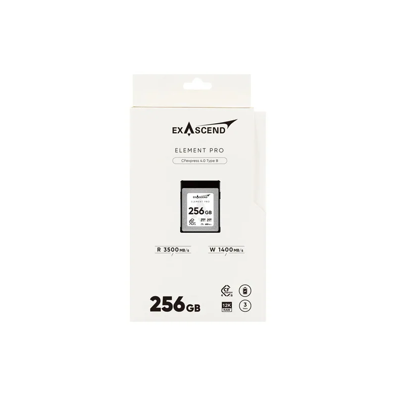 Thẻ Nhớ Exascend 256GB Element Pro CFexpress 4.0 Type B 4