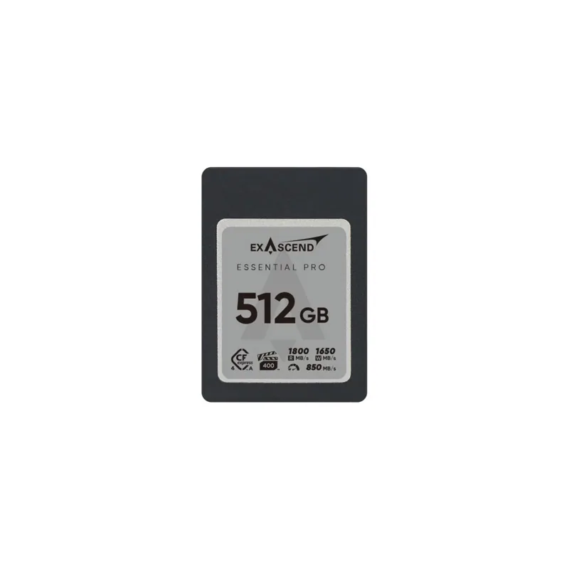Thẻ Nhớ Exascend 512GB Essential Pro CFexpress 4.0 Type A