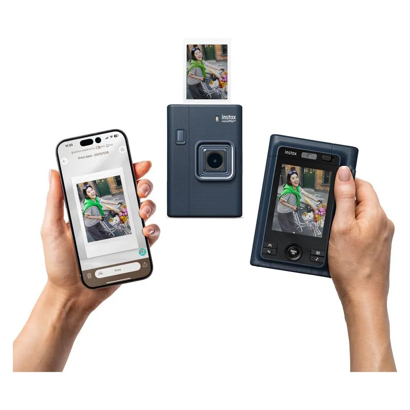 Fujifilm Instax Mini LiPlay+ (Midnight Blue) 3