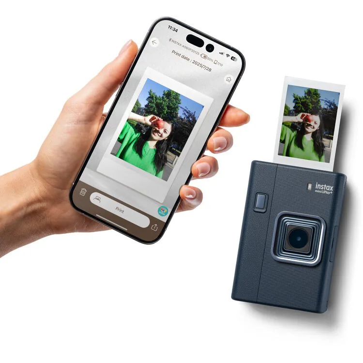 Fujifilm Instax Mini LiPlay+ (Midnight Blue) 9