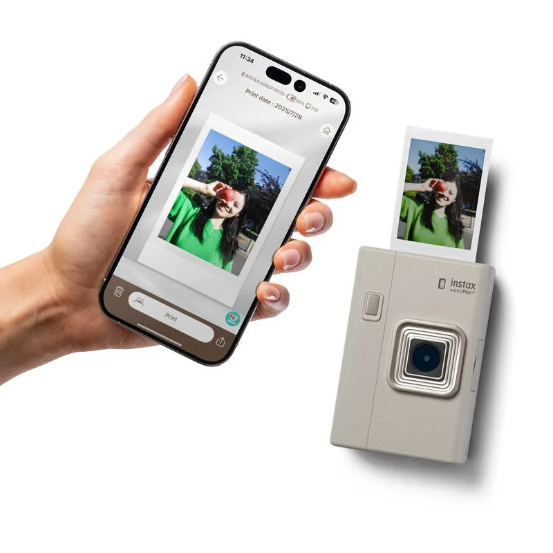 Fujifilm Instax Mini LiPlay+ (Sand Beige) 7