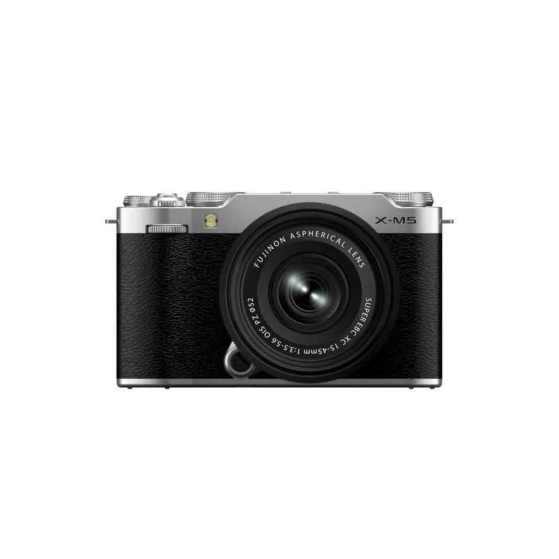 Máy ảnh Fujifilm X-M5 15-45mm Kit (Black/Silver)