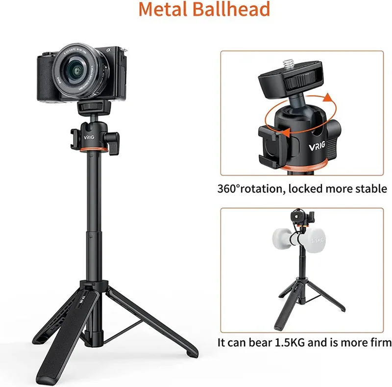 Gậy Tích Hợp Tripod VRIG TP-06 6
