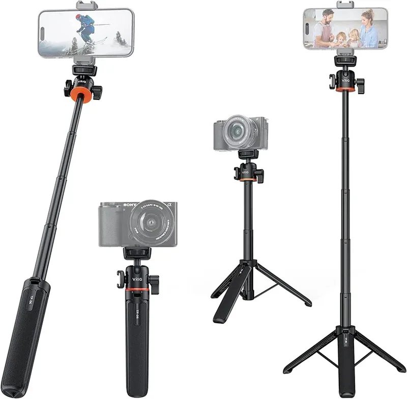 Gậy Tích Hợp Tripod VRIG TP-06 9
