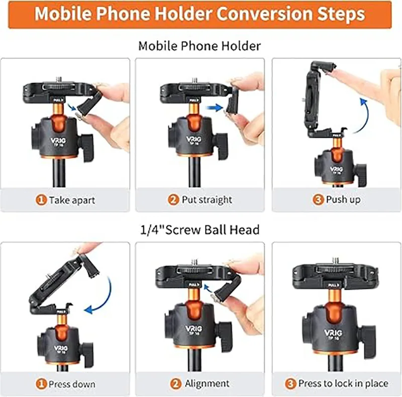 Gậy Tích Hợp Tripod VRIG TP-16 3