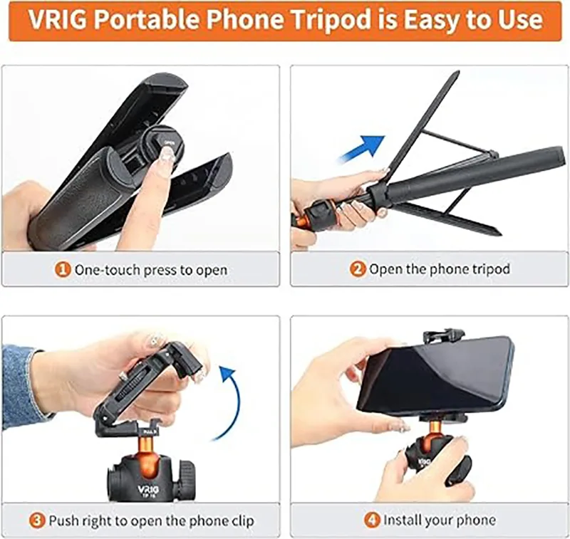 Gậy Tích Hợp Tripod VRIG TP-16 4