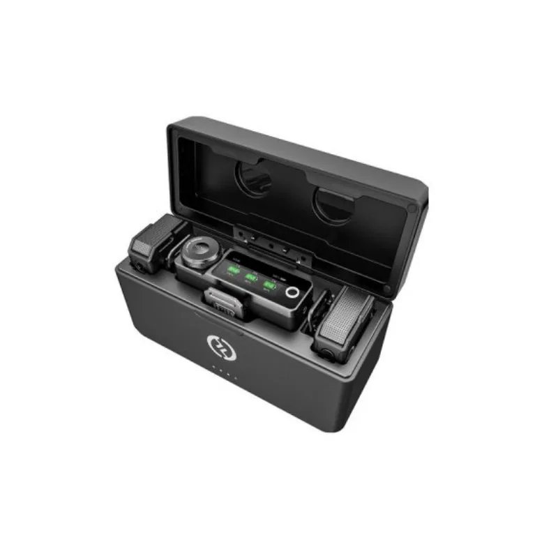 Hollyland LARK MAX Duo 2-Person Wireless Microphone System (2.4 GHz, Black)