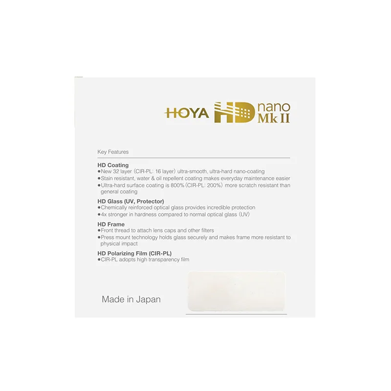 Kính lọc Hoya HD Nano Mk II CIR-PL 3