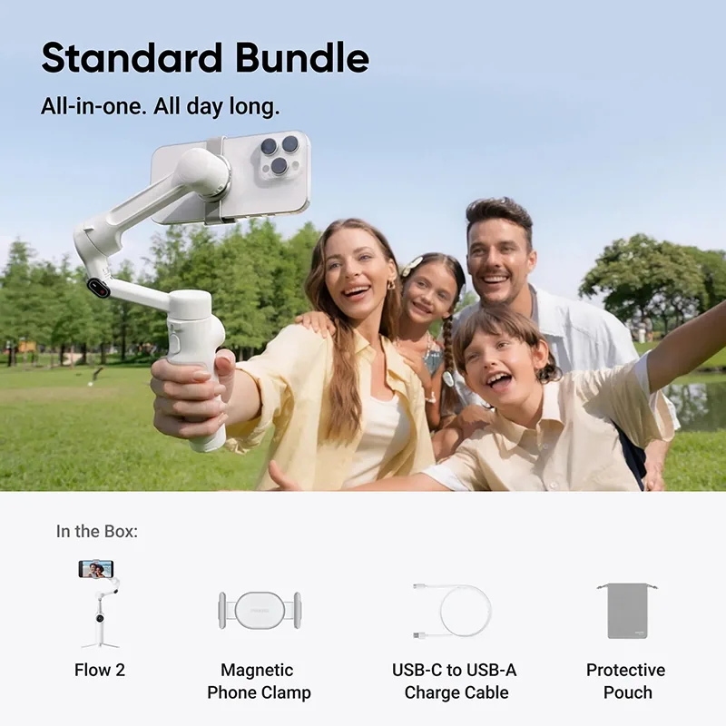Insta360 Flow 2 (Summit White) 2
