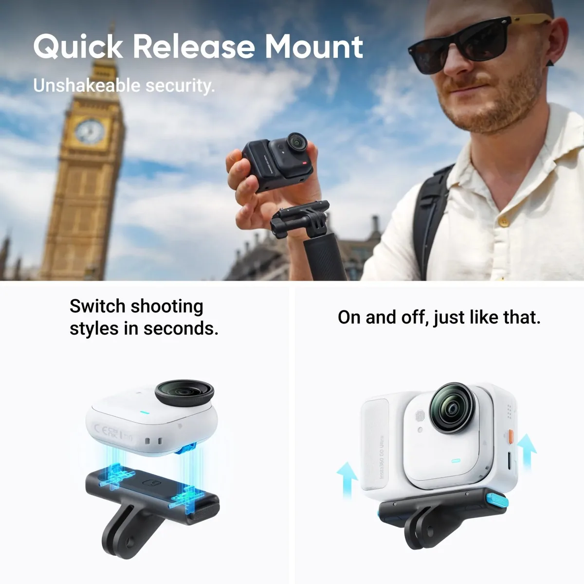 Insta360 GO Ultra Creator Bundle 9