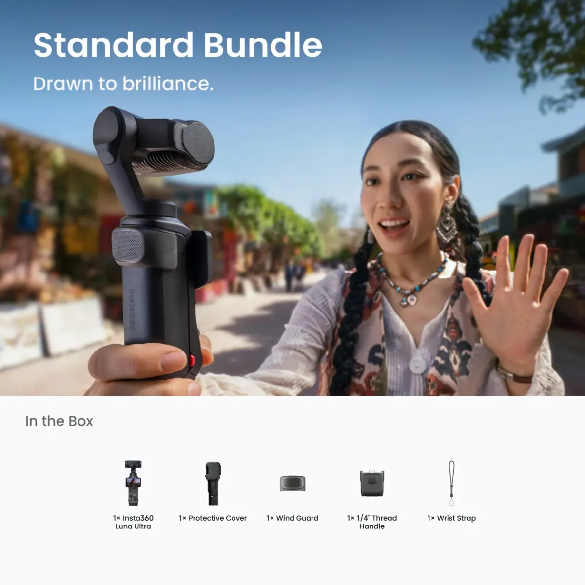 Insta360 Luna Ultra Standard Bundle (Cosmic Black) 2