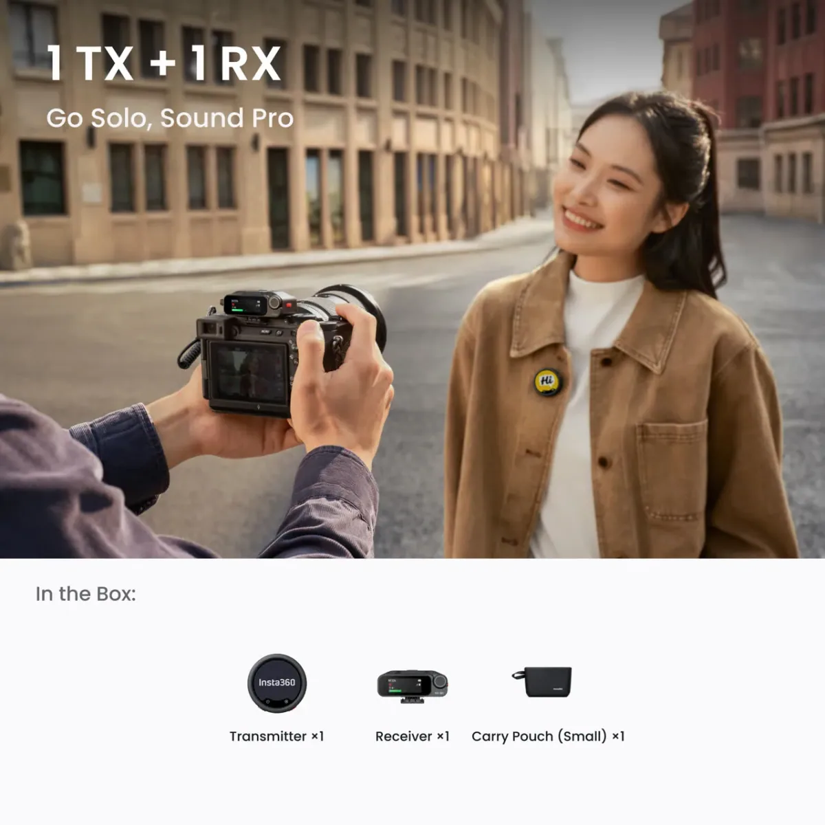 Insta360 Mic Pro (1TX+1RX) 2