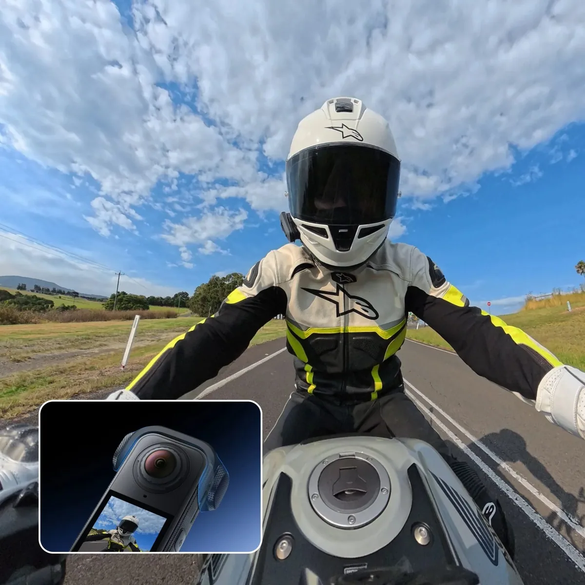 Insta360 X4 Air Mic Windshield 8