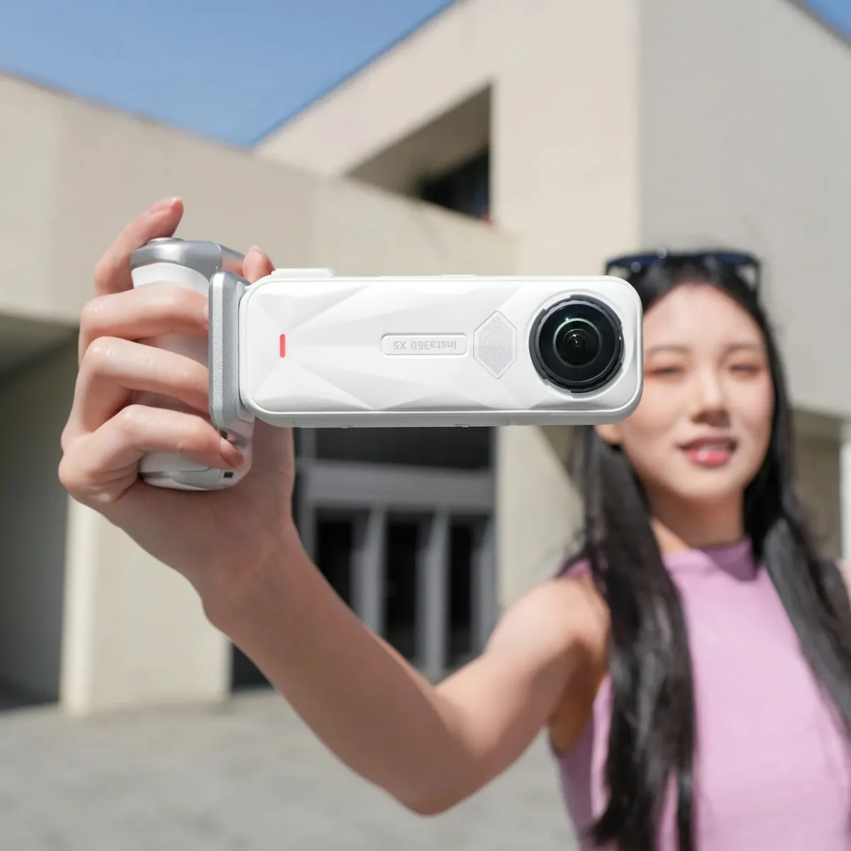 Insta360 X5 Photography Grip (Trắng) 8