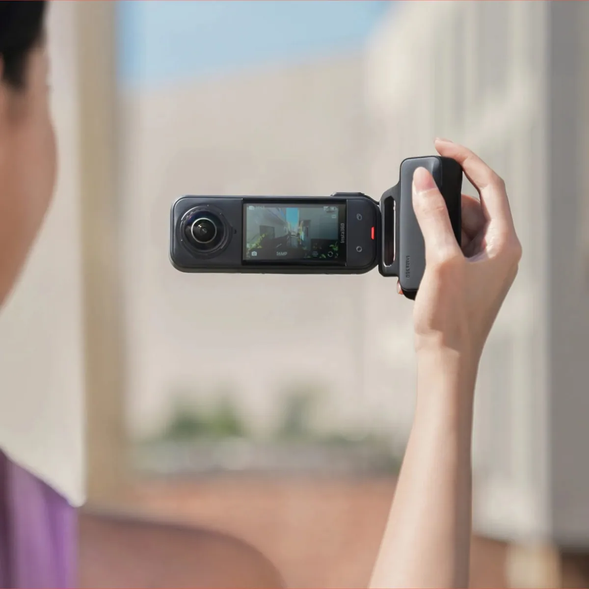 Insta360 X5 Photography Grip (Đen) 9