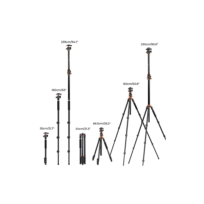 K&F Concept T254A7 Tripod KF09.119 3