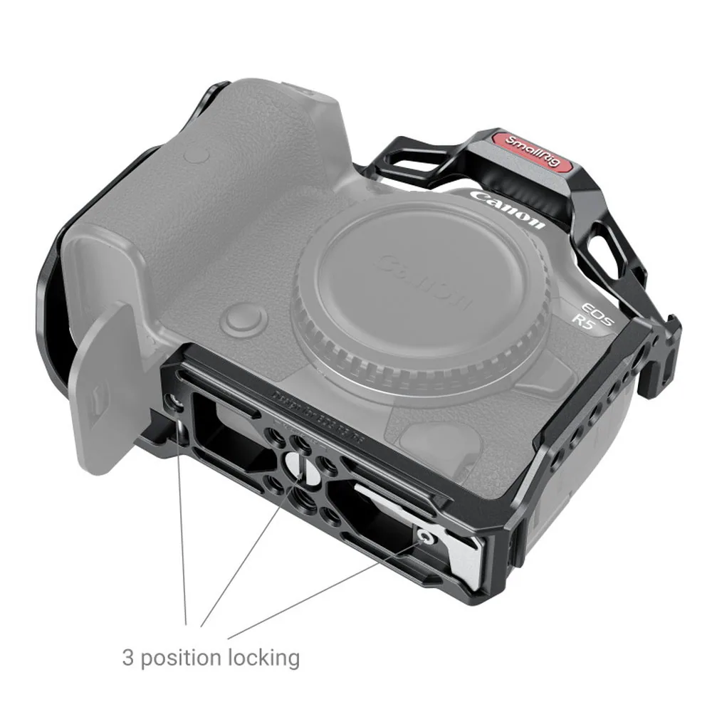 SmallRig Full Camera Cage cho Canon R5, R6, R5C – 2982B 9